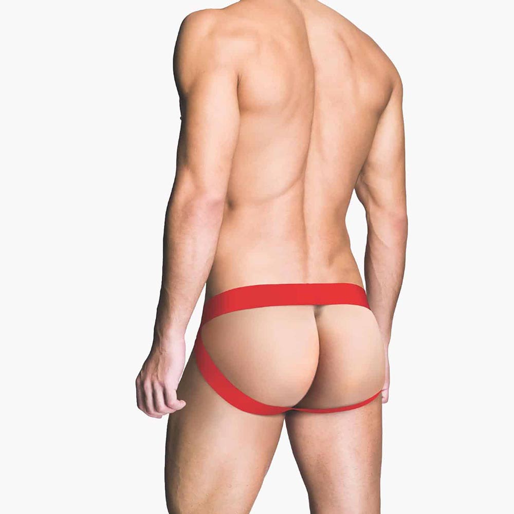 Ass-less Jock Red