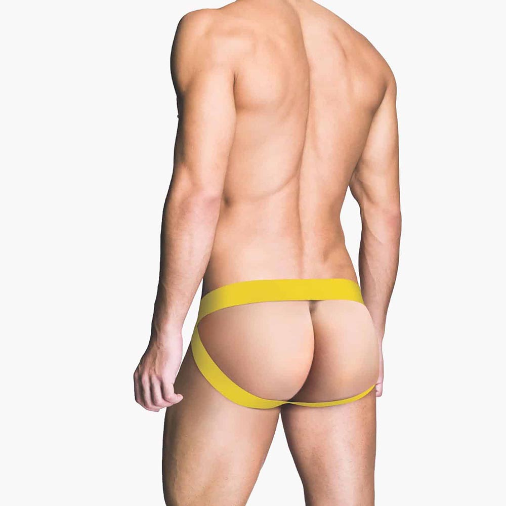Ass-less Jock Yellow