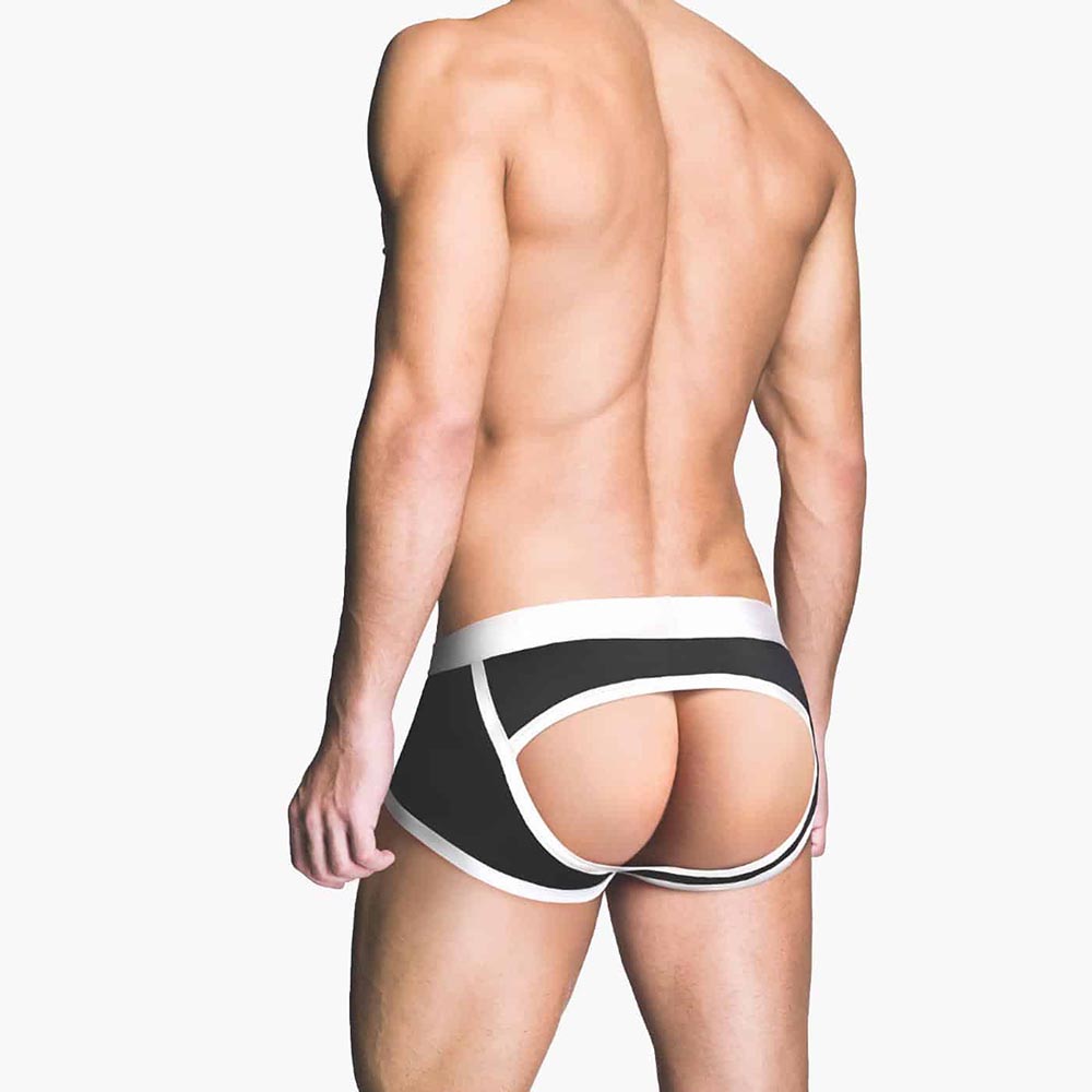 Ass-less Trunks White