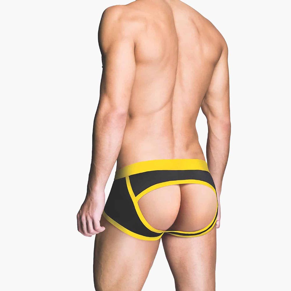 Ass-less Trunks Yellow