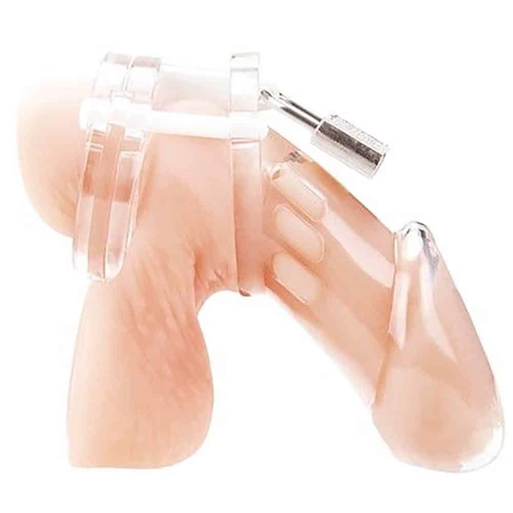 Acrylic See-thru Chastity Cage
