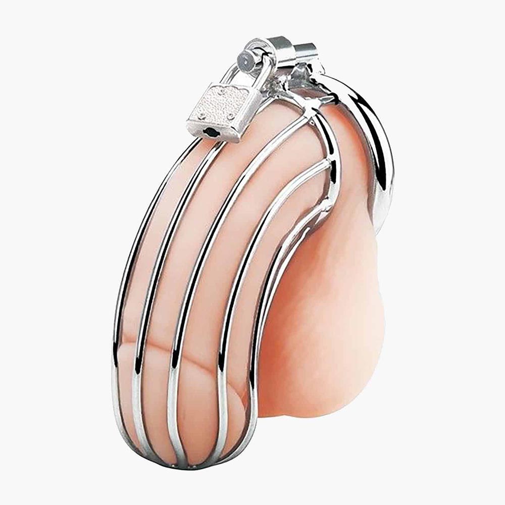 Prisoner Cock Cage Silver