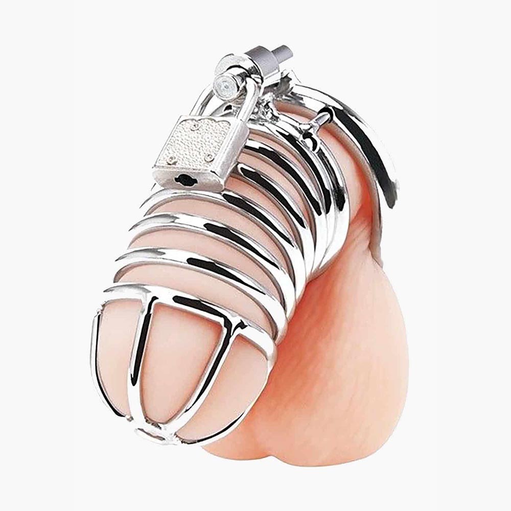 Deluxe Chastity Cage Silver