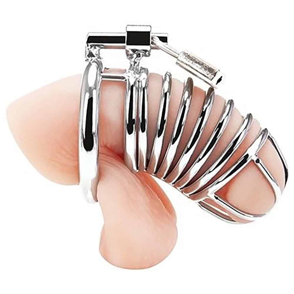 Deluxe Chastity Cage Silver