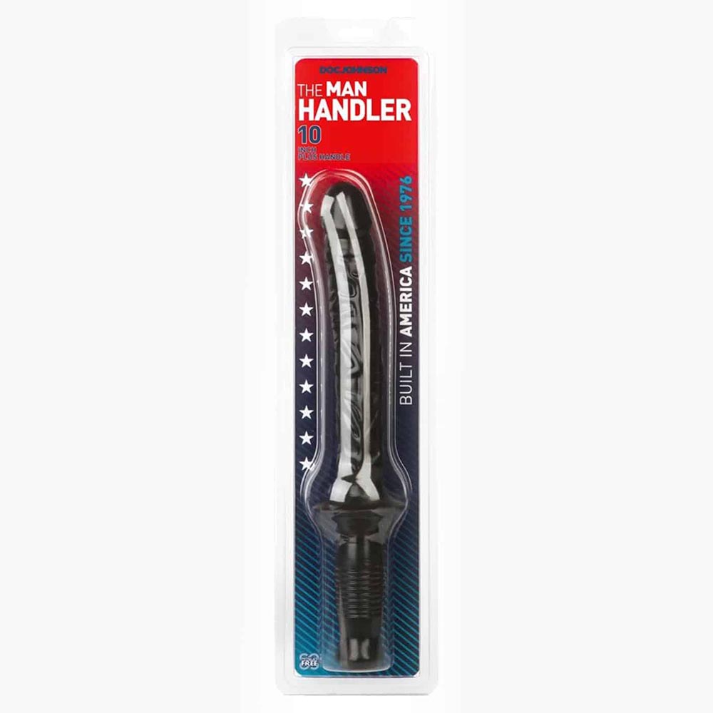 Classic Man Handler Dildo Black 14.5in Classic Man Handler Dildo Black 14.5in