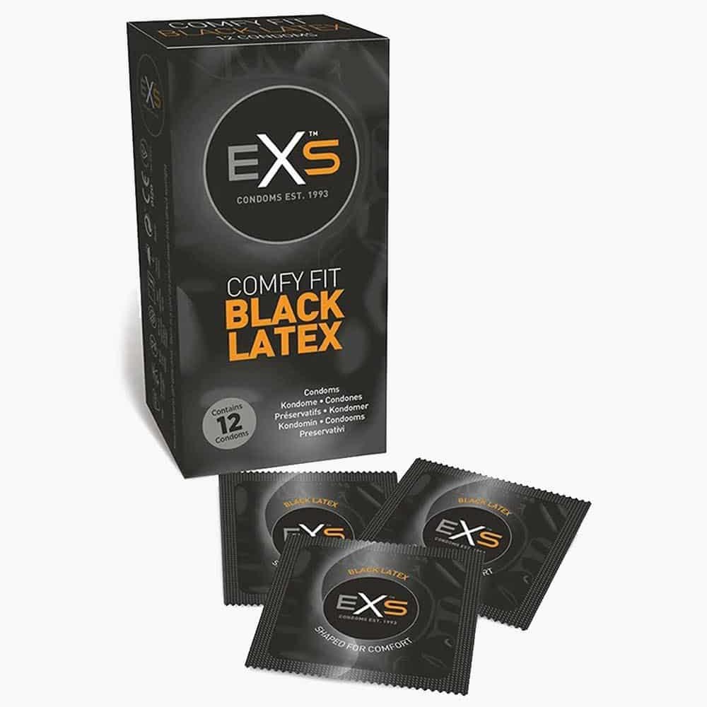 Black Latex Condoms 12 pack Black Latex Condoms 12 pack