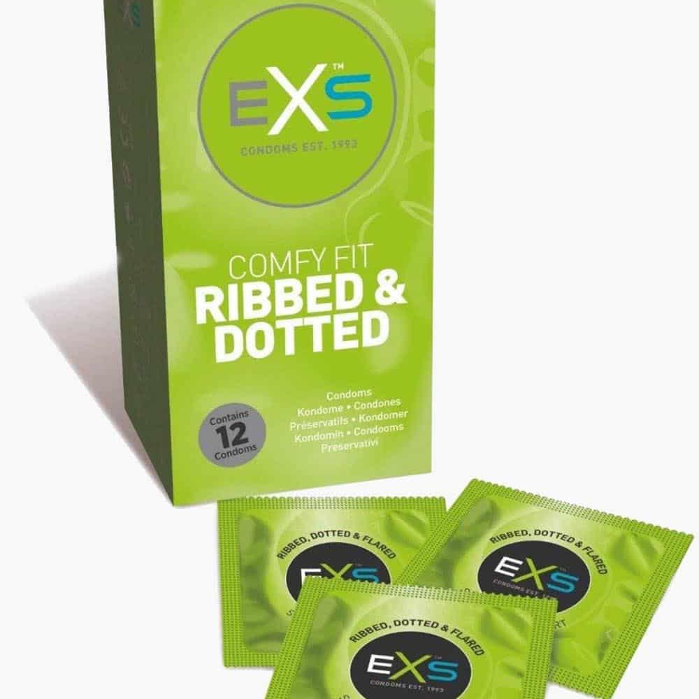 Ribbed and Dotted 12 pack