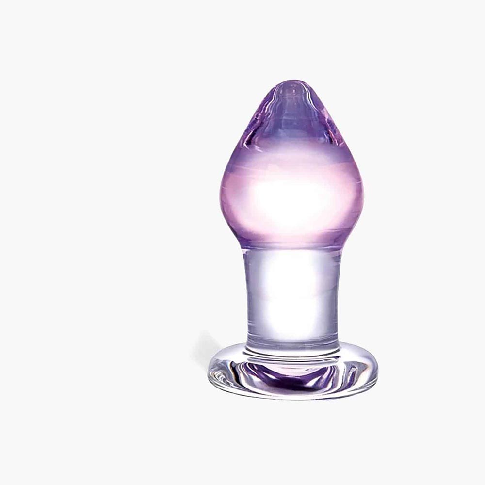 Amethyst Rain Butt Plug Purple Amethyst Rain Butt Plug Purple