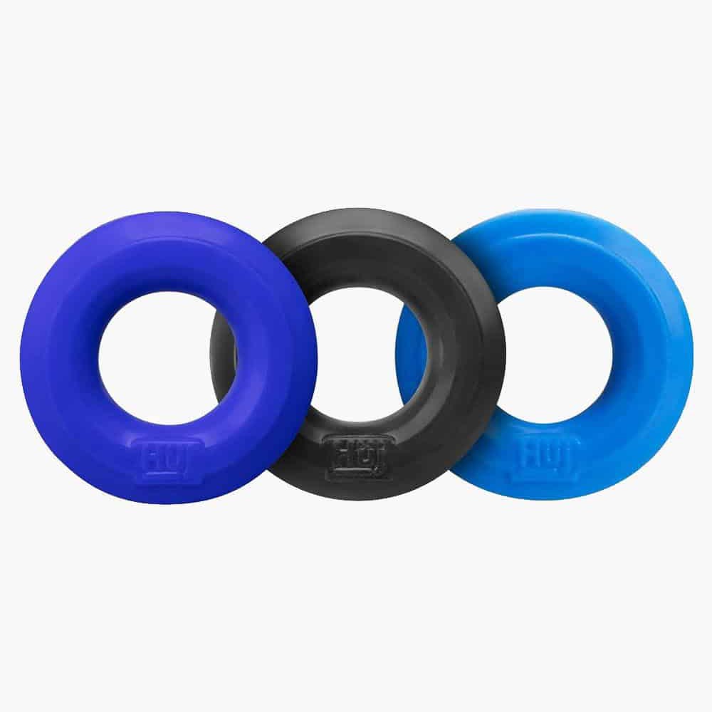 HUJ3 Cock Ring 3 Pack