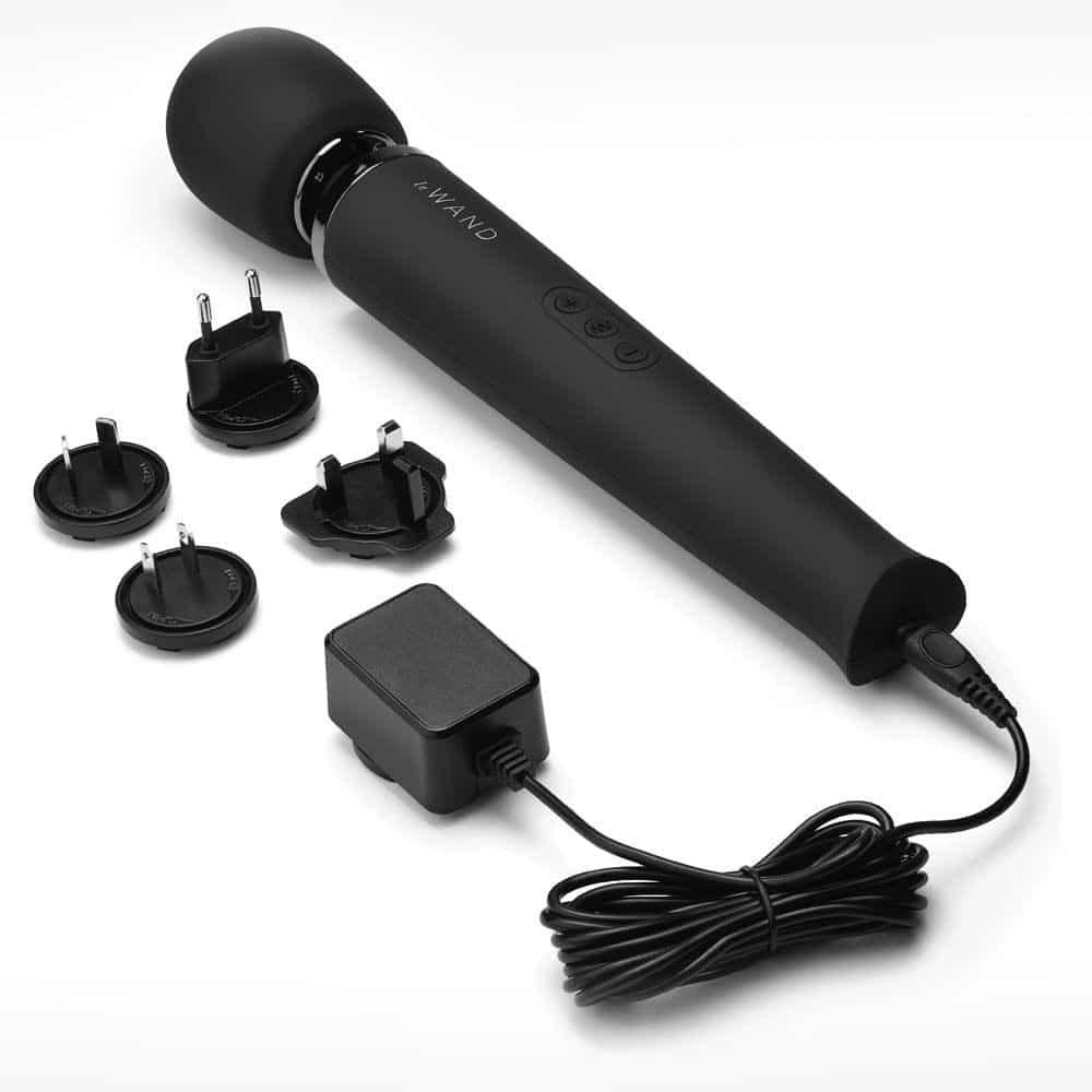 Rechargeable Massager Black Rechargeable Massager Black