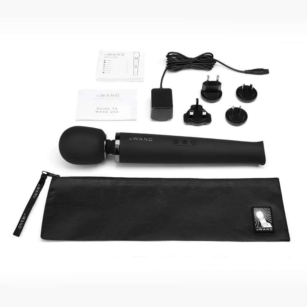 Rechargeable Massager Black Rechargeable Massager Black