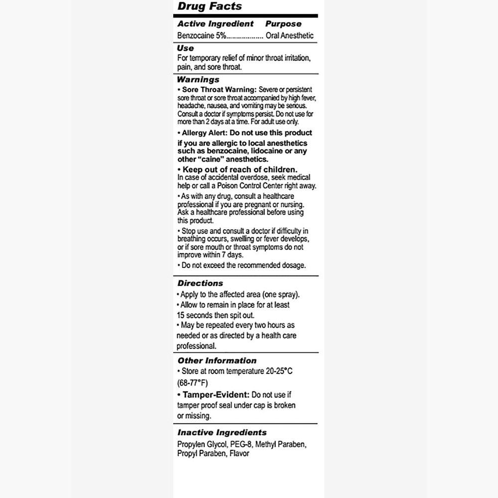 Frozen Deep Throat Desensitizing 4 oz. Spray