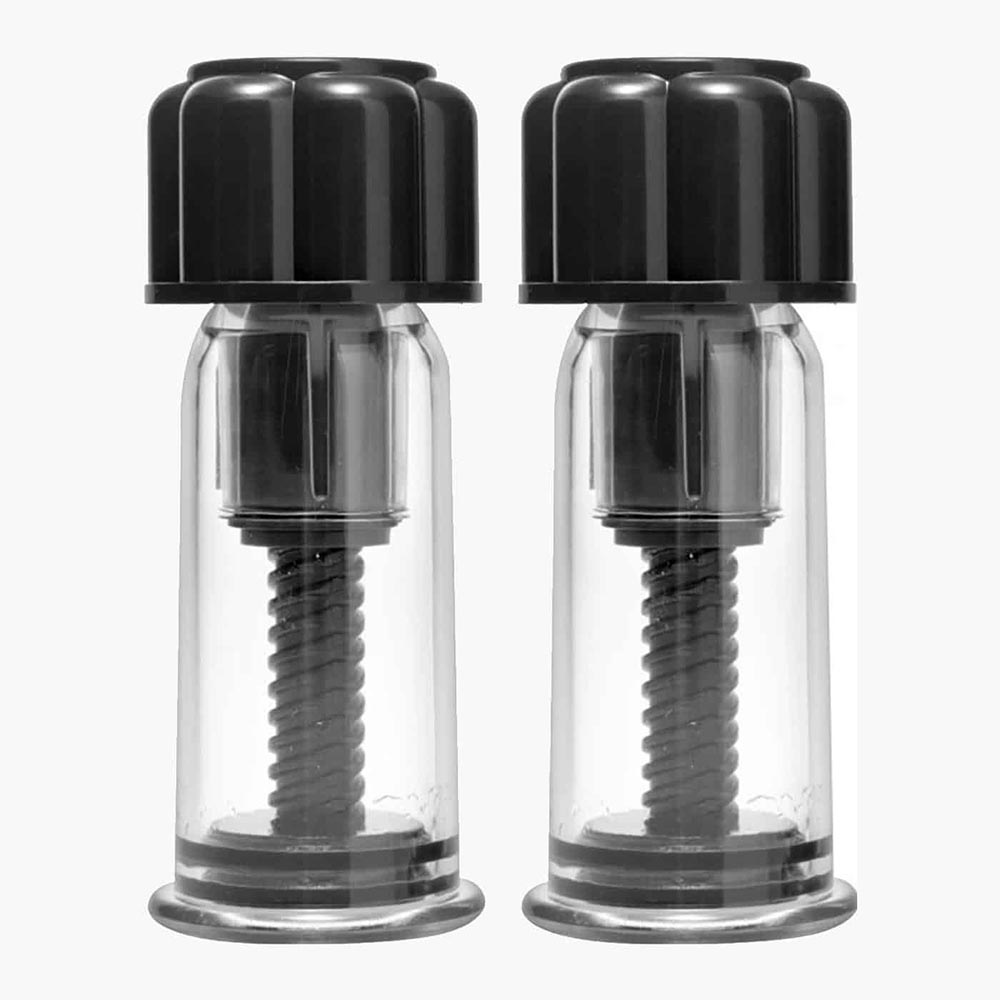 Black Max Powerful Twist Nipple Suckers