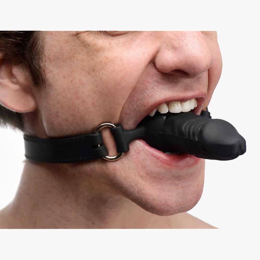 Suppressor Silicone Face Banger Gag