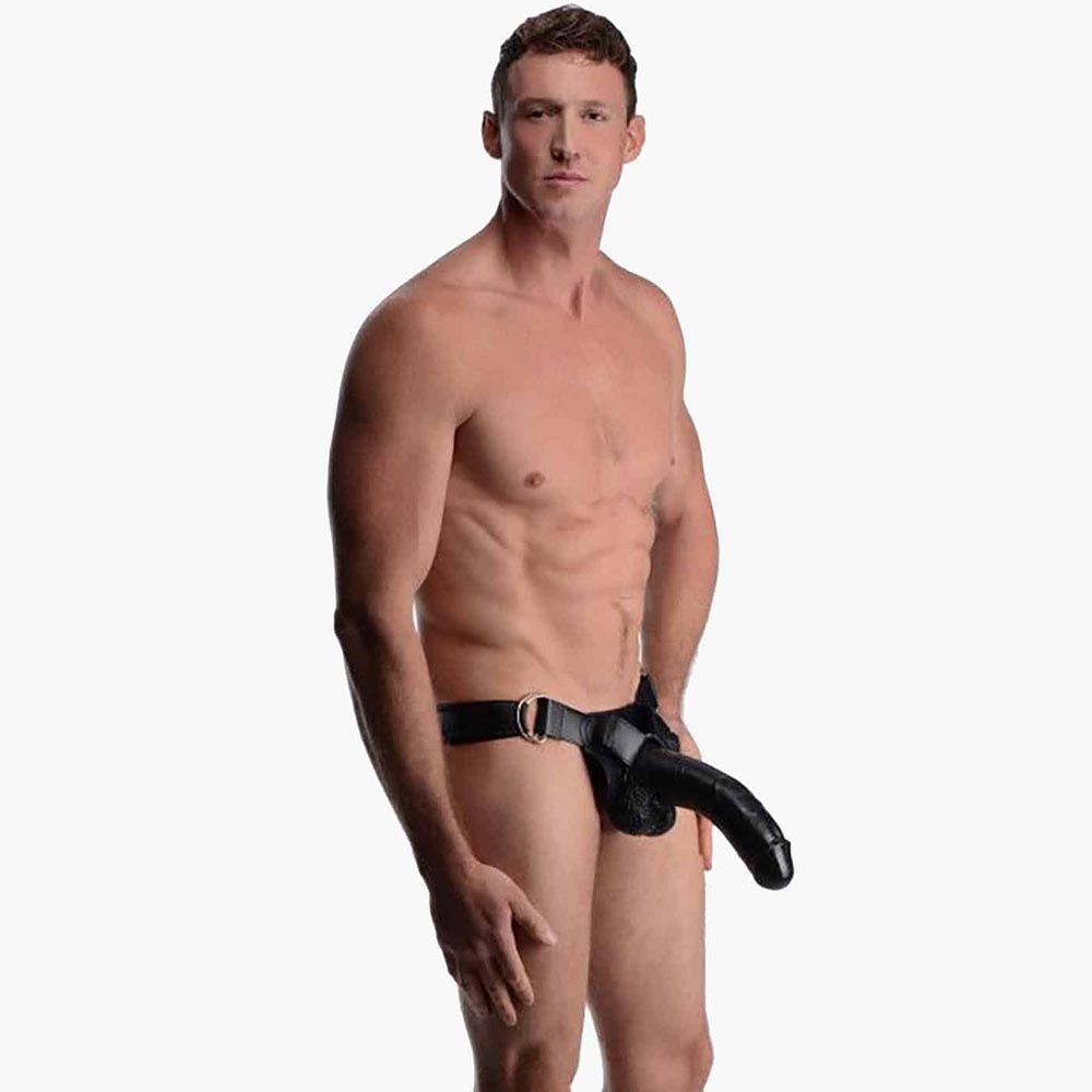 Infiltrator II Hollow Strap-On + 10in Dildo Infiltrator II Hollow Strap-On + 10in Dildo