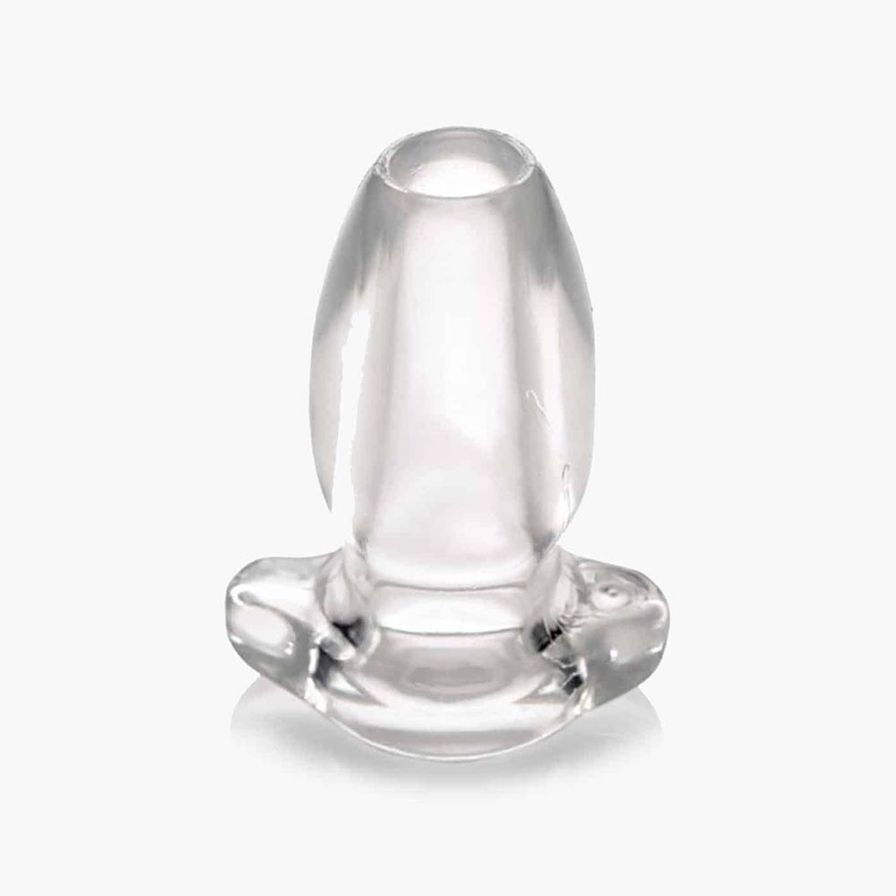 Peep Hole Clear Hollow Anal Plug Peep Hole Clear Hollow Anal Plug