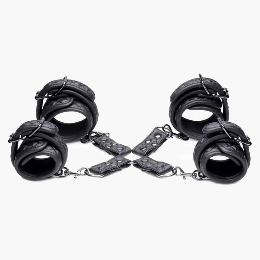 Concede Wrist & Ankle Restraint Set with Hog-Tie Adaptor