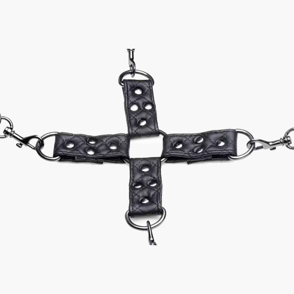 Concede Wrist & Ankle Restraint Set with Hog-Tie Adaptor Concede Wrist & Ankle Restraint Set with Hog-Tie Adaptor