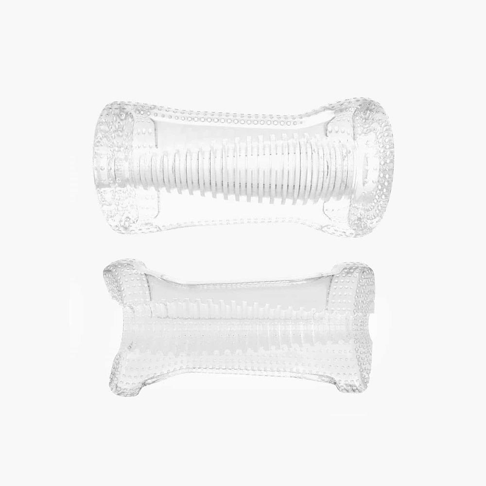 Ripple Dual End Stroker Transparent O