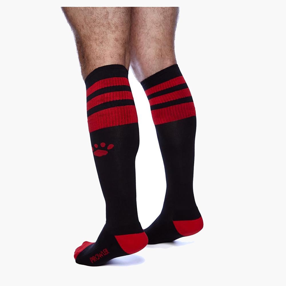 Football Socks – Black/Red Football Socks – Black/Red