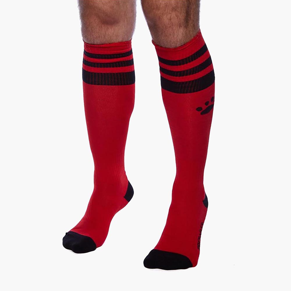 Football Socks – Red/Black