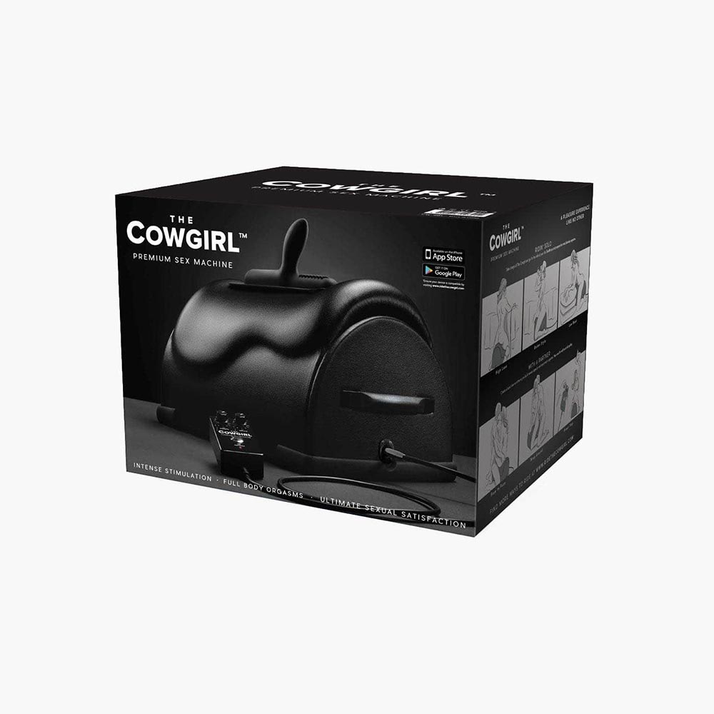 The Cowboy Premium Sex Machine Black The Cowboy Premium Sex Machine Black