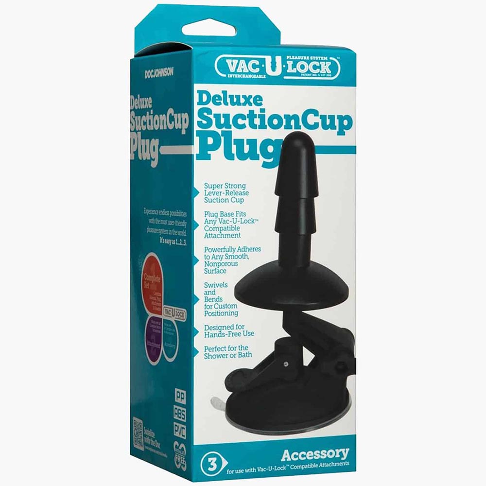 Vac-U-Lock Deluxe Suction Cup Plug Accessory Vac-U-Lock Deluxe Suction Cup Plug Accessory