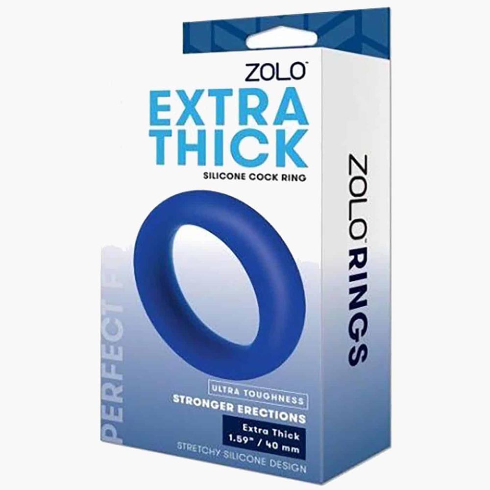 Extra Thick Silicone Cock Ring