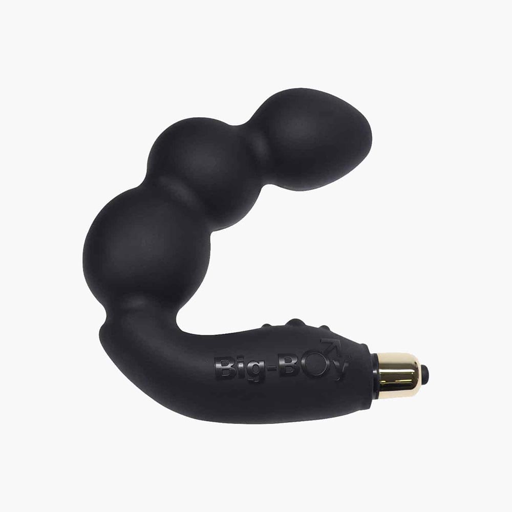 Big-Boy 7 Male Prostate Massagers Black Big-Boy 7 Male Prostate Massagers Black