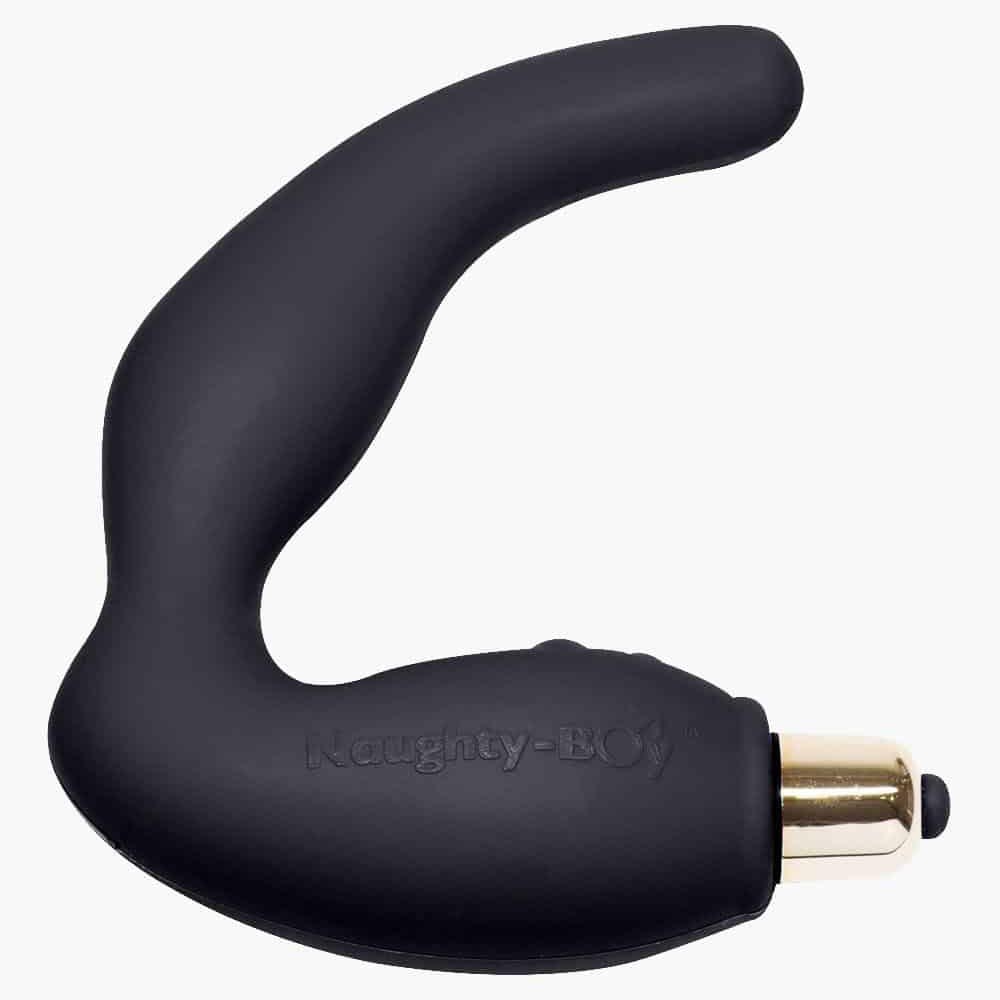 Naughty-Boy 7 Male Prostate Massagers Black