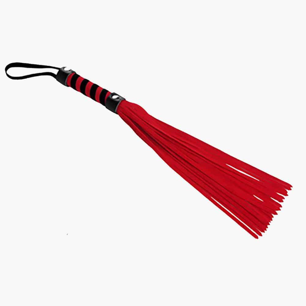 Short Suede Flogger – Red