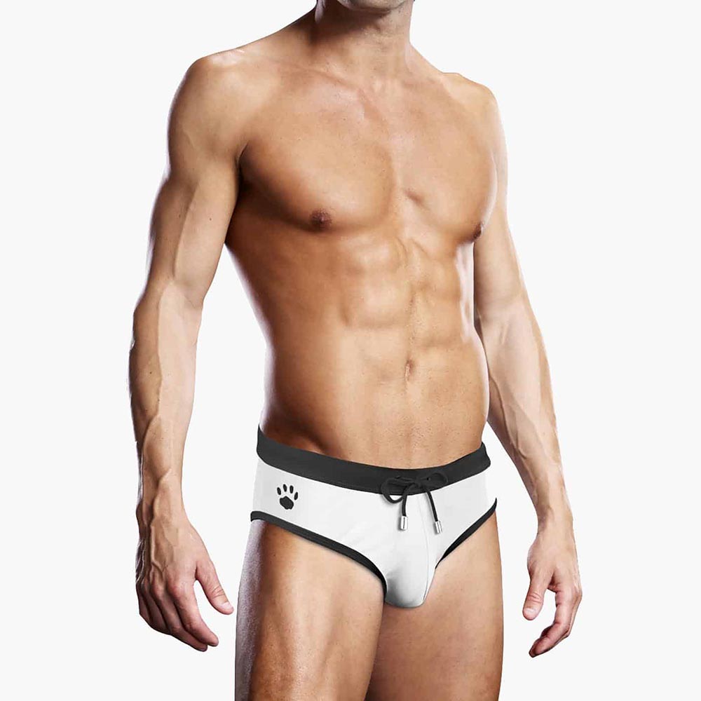 Swim Brief White