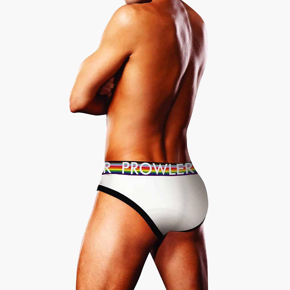 Oversized Paw Brief White