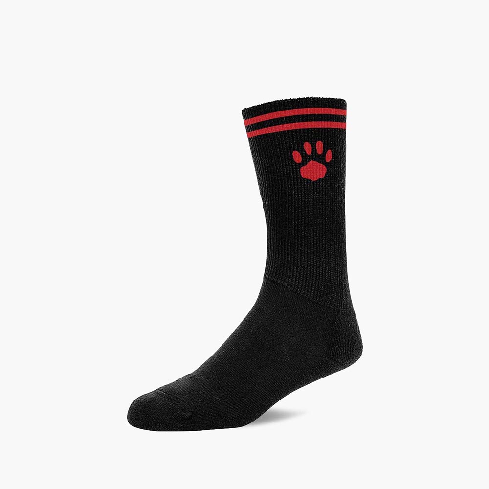 CREW Socks Black/Red