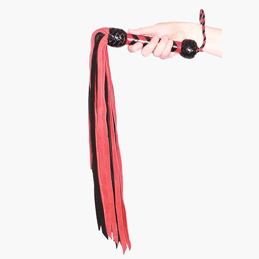 Flogger Black Red 33in Flogger Black Red 33in