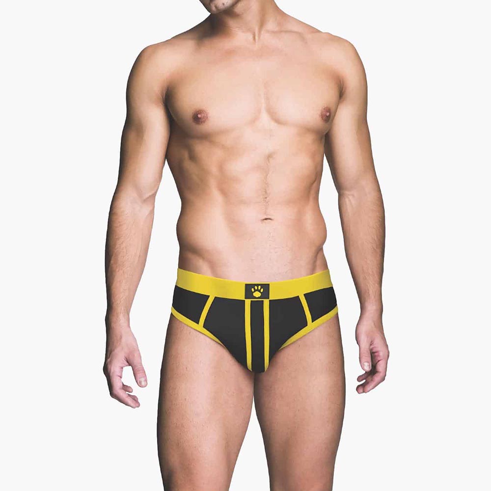 Ass-less Briefs Yellow