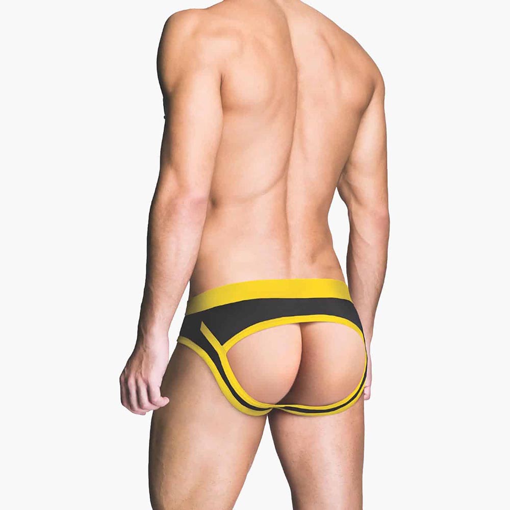 Ass-less Briefs Yellow