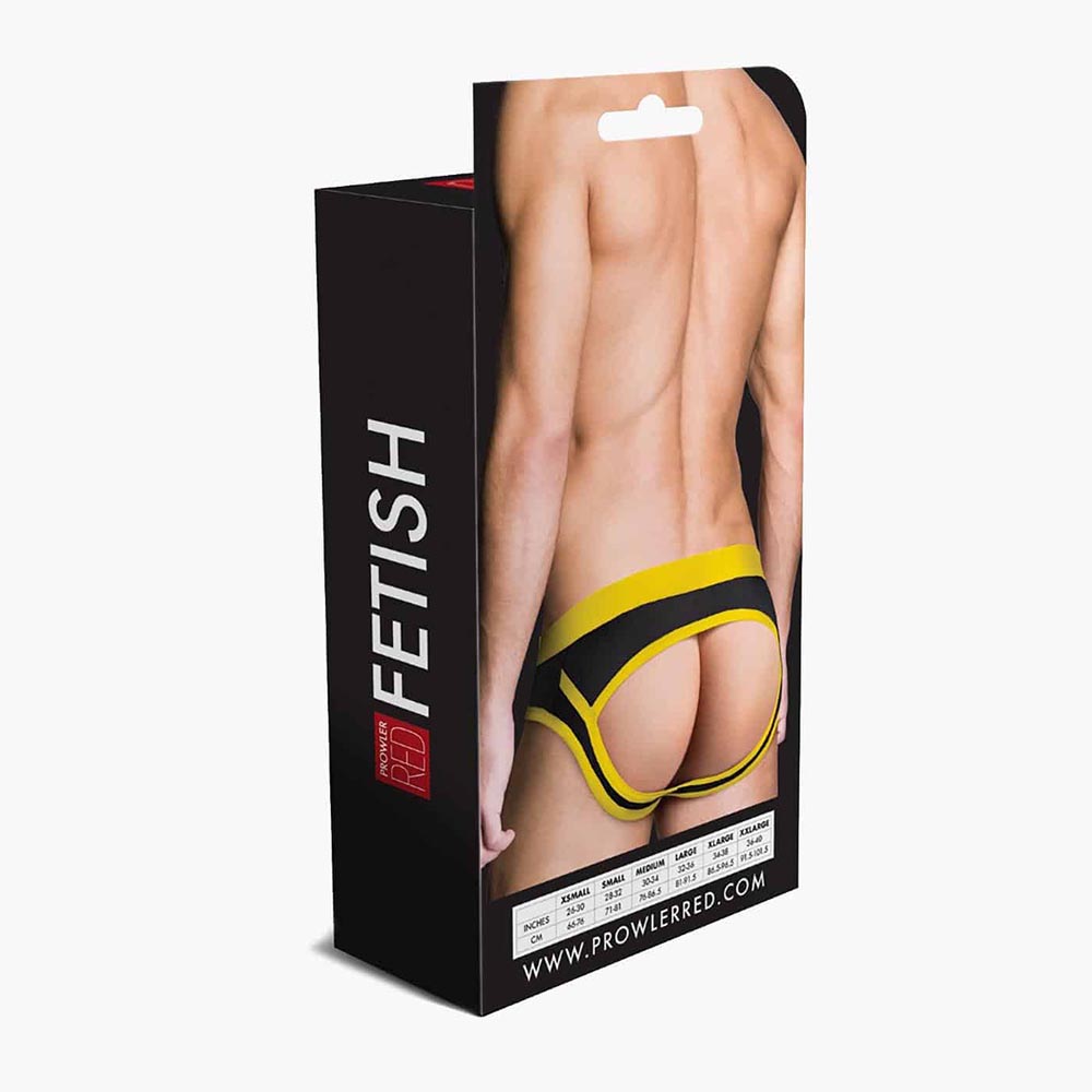 Ass-less Briefs Yellow Ass-less Briefs Yellow