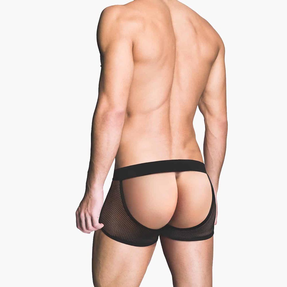 Fishnet Ass-less Trunks