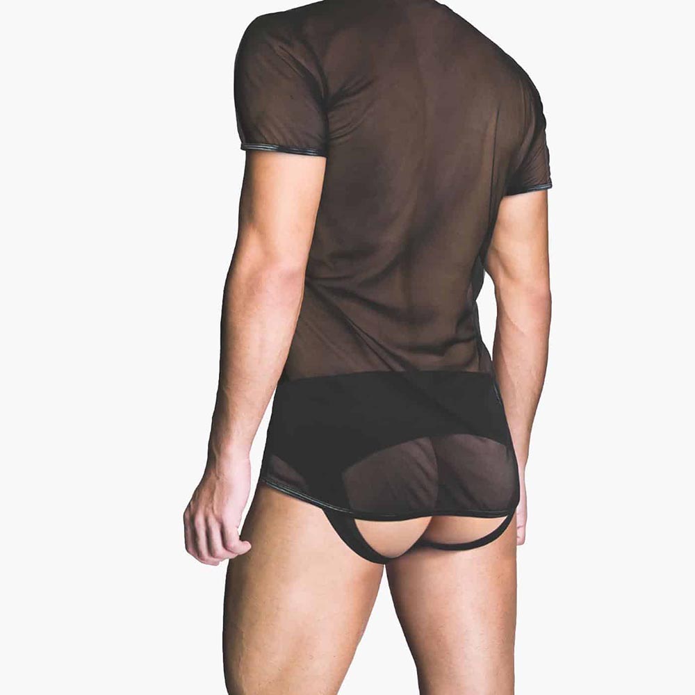 Mesh T-Shirt Black Mesh T-Shirt Black