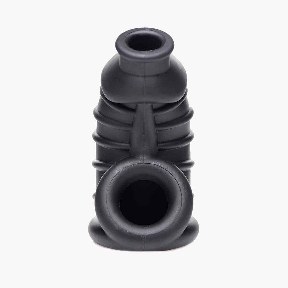 Dark Chamber Silicone Chastity Cage Dark Chamber Silicone Chastity Cage