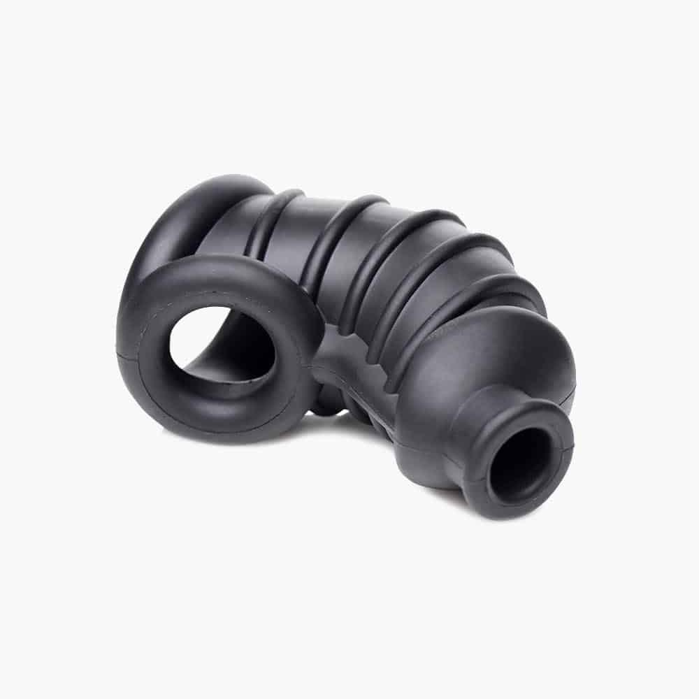 Dark Chamber Silicone Chastity Cage Dark Chamber Silicone Chastity Cage