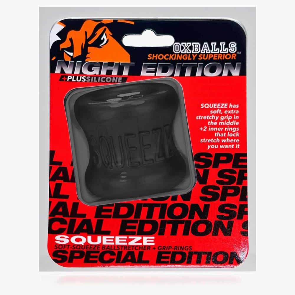 Squeeze Ballstretcher – Plus + Silicone Special Edition Night