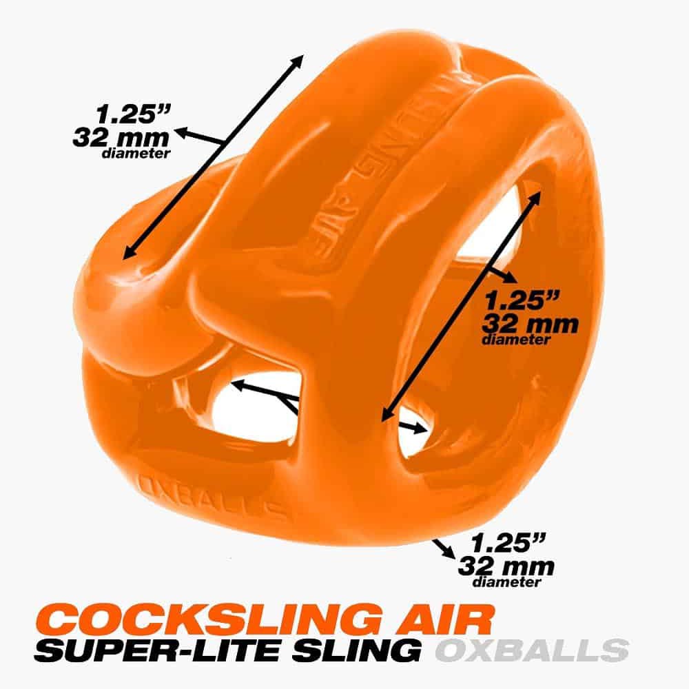 Cocksling Air Original Cocksling Made Lite Orange Cocksling Air Original Cocksling Made Lite Orange