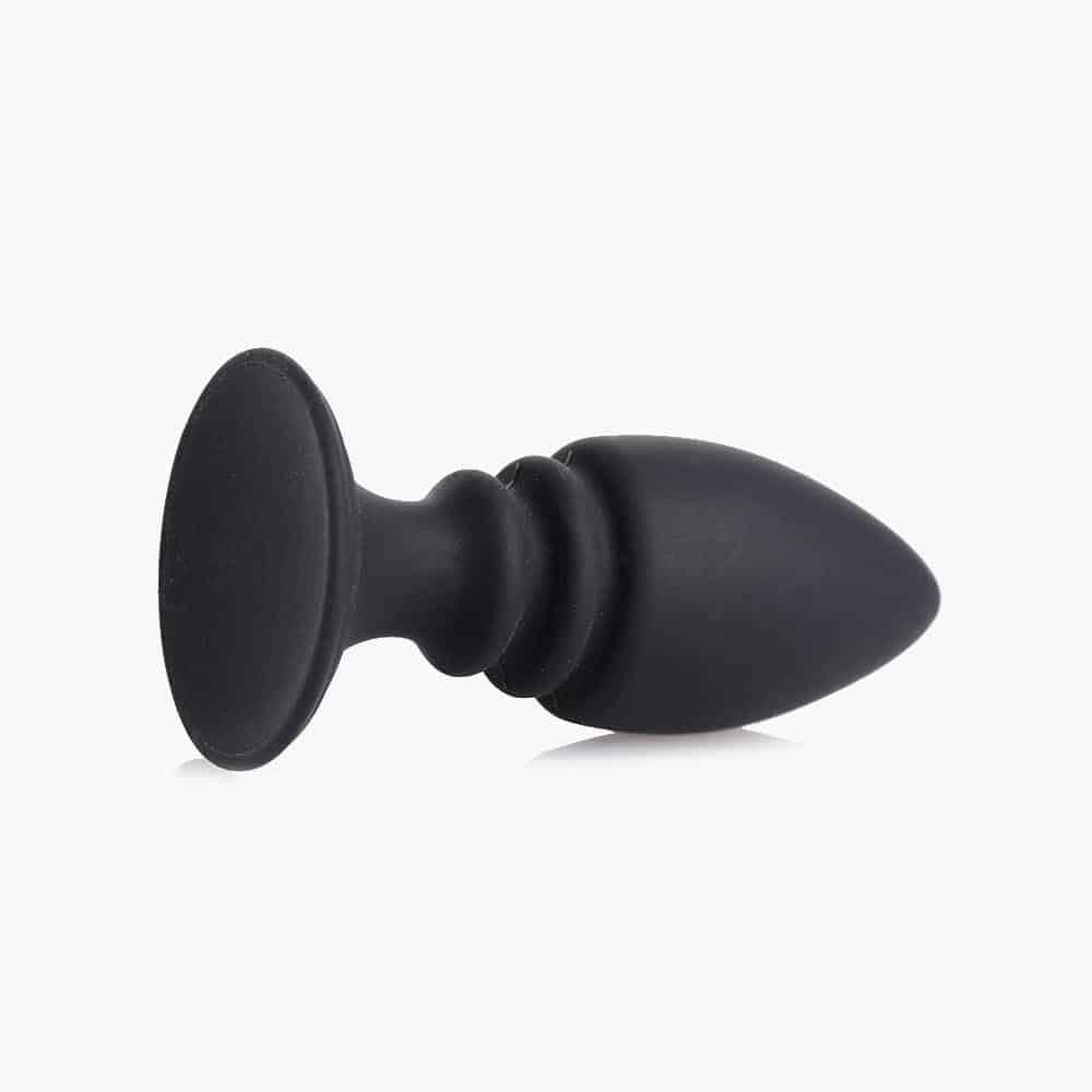 Male Cock Ring Harness With Silicone Anal Plug Male Cock Ring Harness With Silicone Anal Plug