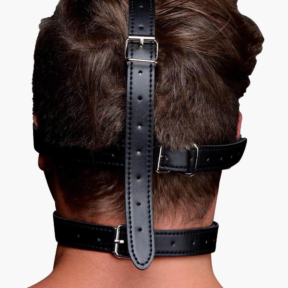 Blindfold Harness And Ball Gag