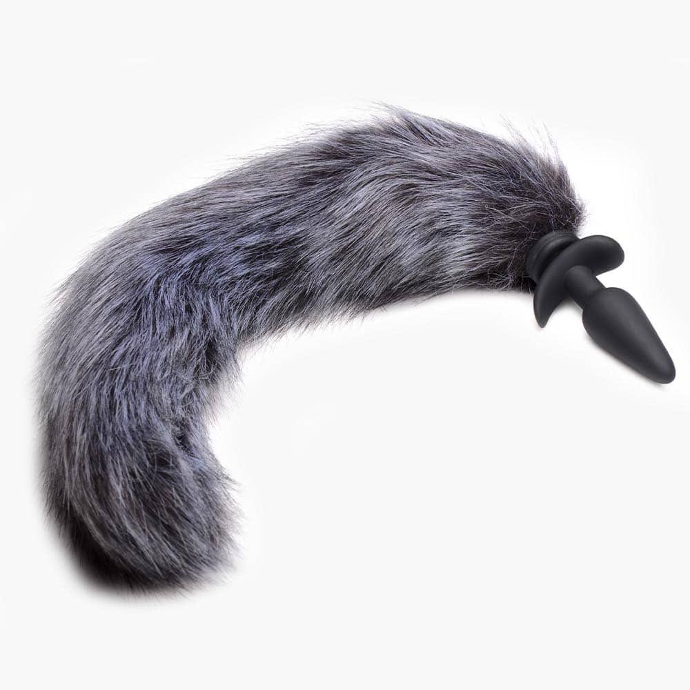 Snap-On Vibrating Silicone Anal Plug & 3 Tails With Remote Control Snap-On Vibrating Silicone Anal Plug & 3 Tails With Remote Control