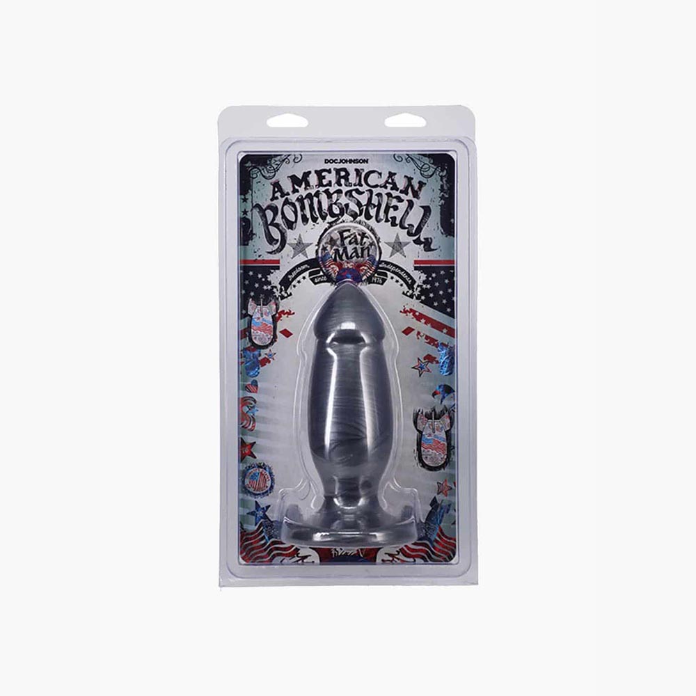 Fat Man Plug Grey 6.5in