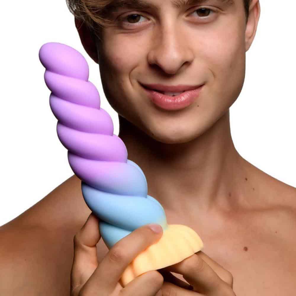Mystique Silicone Unicorn Dildo Mystique Silicone Unicorn Dildo