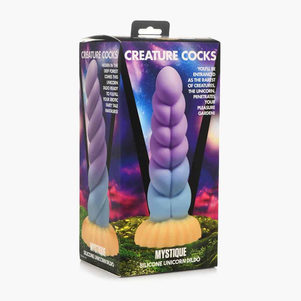 Mystique Silicone Unicorn Dildo Mystique Silicone Unicorn Dildo